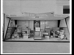 Smith Bros. (box manufacturers) stand at the Furniture ...