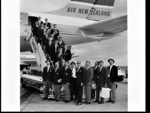 WTRLFC (country Rugby League team) boards Air New Zeala...