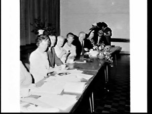 War Widows Guild meeting, Lane Cove Town Hall