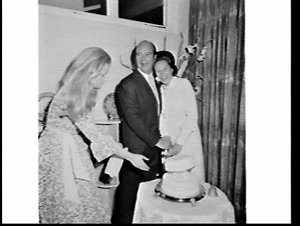 Wedding of Patricia Wennholm to Paul Bowring at the Gar...