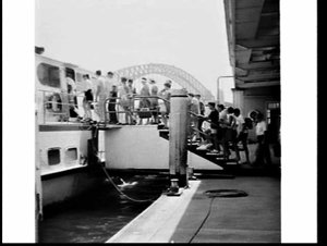 Circular Quay-Manly Italian hydrofoil "Fairlight"