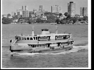 Ferry Lady McKell, Sydney Harbour