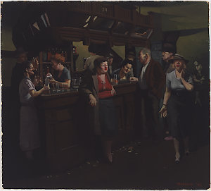 Oxford Street Interior, 1942 / Herbert Badham