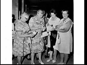 War Widows' Christmas party and lunch 1972, Wentworth H...