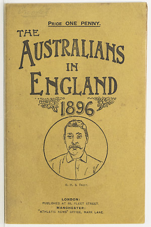 The Australians in England 1896.