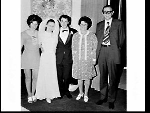 McCullum (McCallum ?) wedding 1972, Sydney