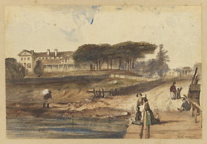 Old Government House, Sydney : from the jetty / J. S. P...
