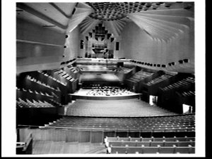 Interior, Sydney Opera House, 1973