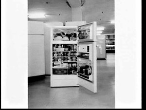 Refrigerator, David Jones George Street store, Sydney