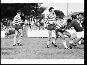 Canterbury versus Newtown Rugby League, Belmore Oval