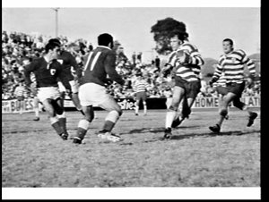 Canterbury versus Newtown Rugby League, Belmore Oval