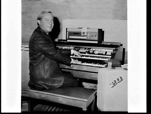 Organist and electric organ for the P. & O. liner Himalaya