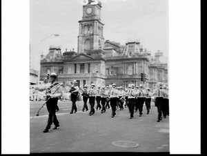 Royal Easter Show 1969 procession through Sydney