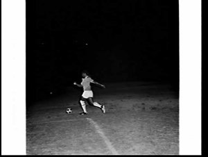 NSW versus Noumea soccer match, E.S. Marks Field