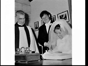 Tynan wedding, St. Swithuns Church, Pymble