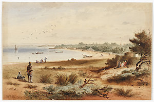 Middle Brighton, Port Phillip [a view], 1874 / Samuel T...