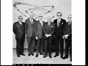 Group portrait of the Board of Directors of Berlei Ltd.