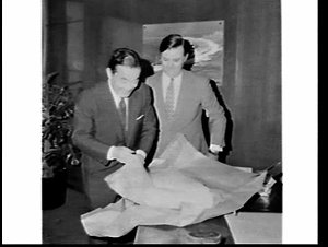 Japanese businessman presented with a sheepskin by OCL ...