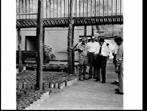 Governor-General Hasluck inspects the building of Nabal...