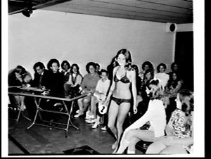 Judging the Miss Teen Scene NSW 1971 and the Miss Junio...