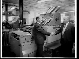 Lawson Publications printing press machine, Camperdown