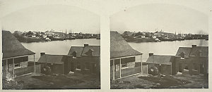 Glass stereograph photographs of Sydney / Edwin Dalton