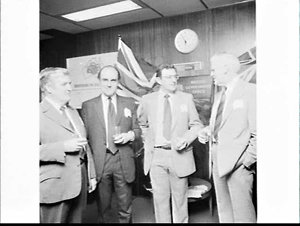 Reception and trade fair at the British Consulate, Sydn...