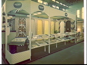 Arthur G. Wilson Fabrics stand, NSW Guild of Furniture ...