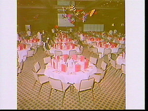 Melbourne Cup lunch 1984, Grand Ballroom, Regent Hotel