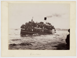 [Ships in Sydney Harbour], 1879-1905