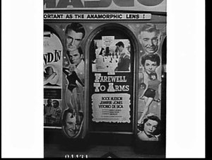 Film poster for A farewell to arms at Fox Film Corporat...