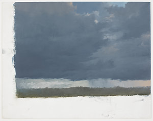 Item 52: Stormy skies experiment, [1947-2015 / painted ...
