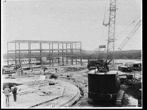 Building the atomic reactor at Lucas Heights