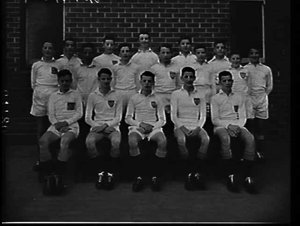 Rugby team photograph, St. Patrick's College, Strathfie...