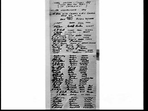 APA studio photograph of petition to the Federal Govern...