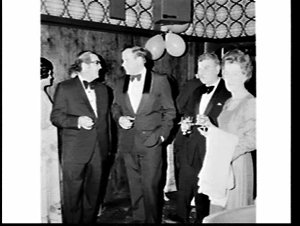 Local member Joe Riordan at a formal reception, Coogee-...