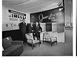 Nolan O'Rourke & Co. exhibit, Furniture Show, 1961, Syd...