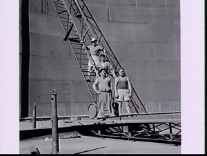 Construction of Kurnell oil refinery