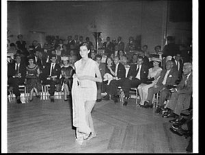 French cotton fashion parade at Prince's