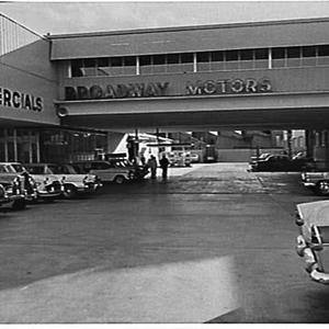 Opening of Broadway Motors, Ford dealers, by NSW Premie...