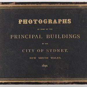 Photographs of some of the principal buildings in the c...
