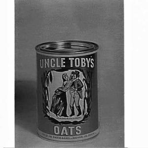 Uncle Toby's Oats tin