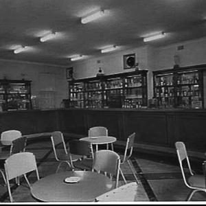 Interior of North Sydney Bowling Club 1957