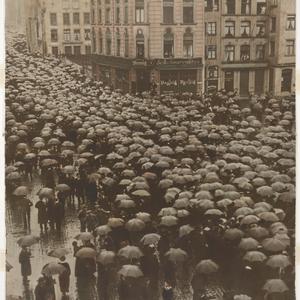 Item 140: Armistice Day at Cologne, [ca. 1920 photograp...