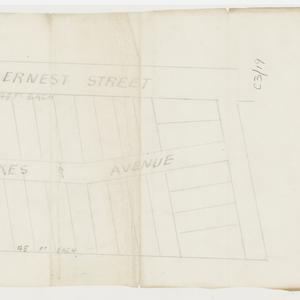 [Cammeray subdivision plans] [cartographic material]