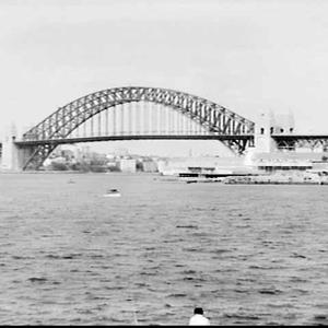 Sydney Harbour Bridge from Walsh Bay