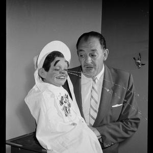 Al Redding, doll ventriloquist, April 1960 / photograph...
