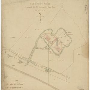 Lord Howe Island, proposed site for guest house [cartog...