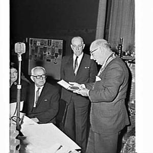 NSW Premier Heffron at the 40th anniversary luncheon of...