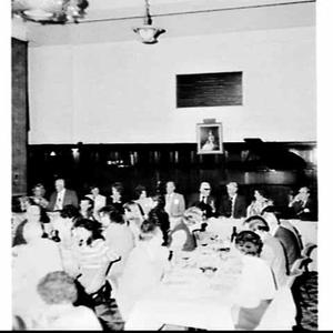 Herbert Osborne Chain Saws dinner, Tattersalls Club